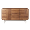 **Moderne Houten Dressoir met Vierdeuren**